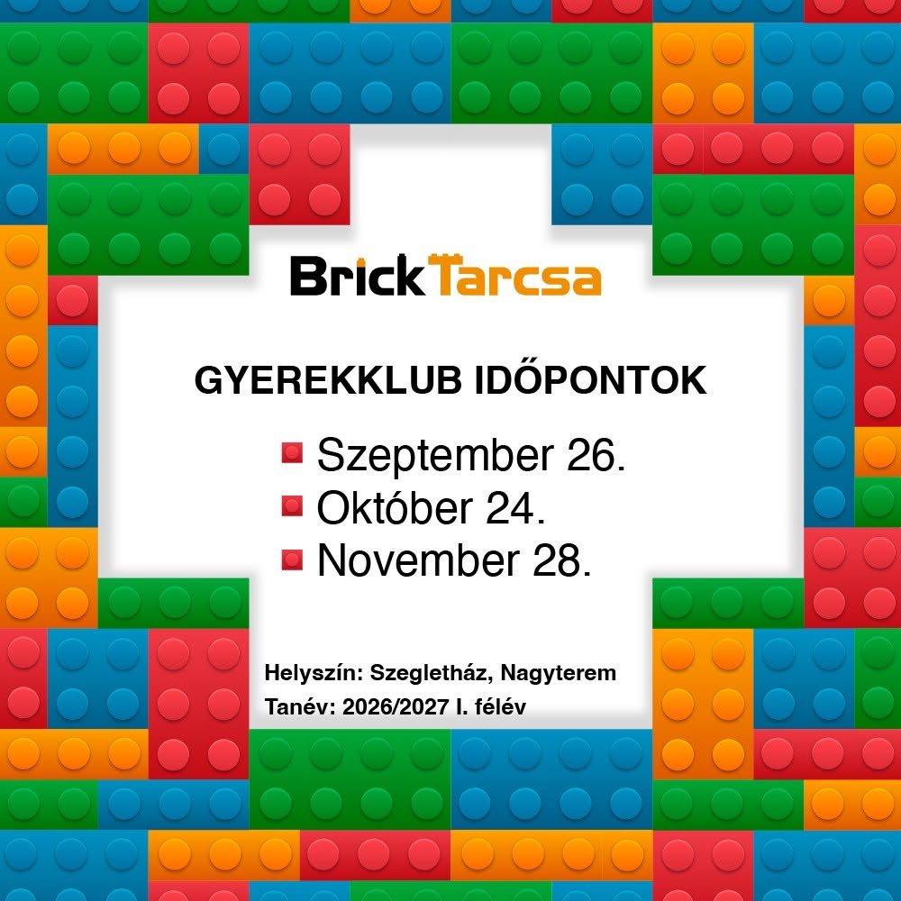 BrickTarcsa Gyerekklub logó